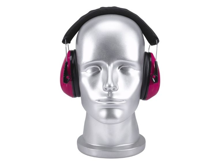 Haspro, nauszniki ochronne, przeciwhałasowe dla dzieci, różowe, 4l+