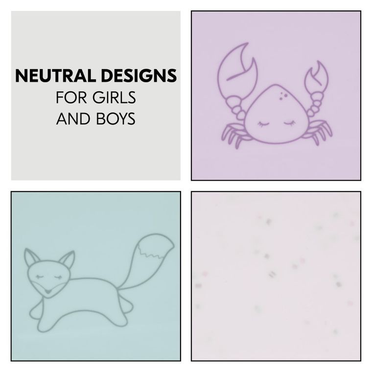 Hauck, Alpha, Speckle, podkładka silikonowa, Beige