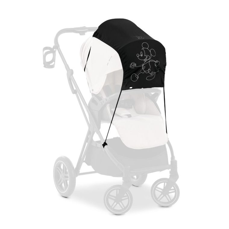 Hauck, Myszka Mickey, Sunshade, daszek przeciwsłoneczny, black