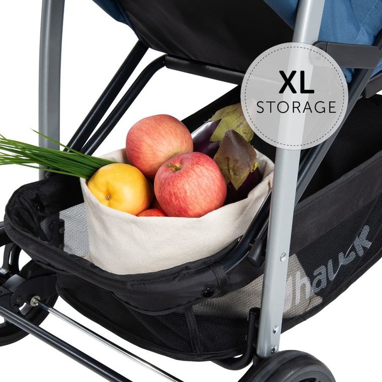 Hauck, Rapid 4, wózek spacerowy, Denim/Grey