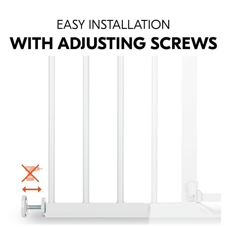 Hauck, rozszerzenie bramki bezpieczeństwa 21 cm, white