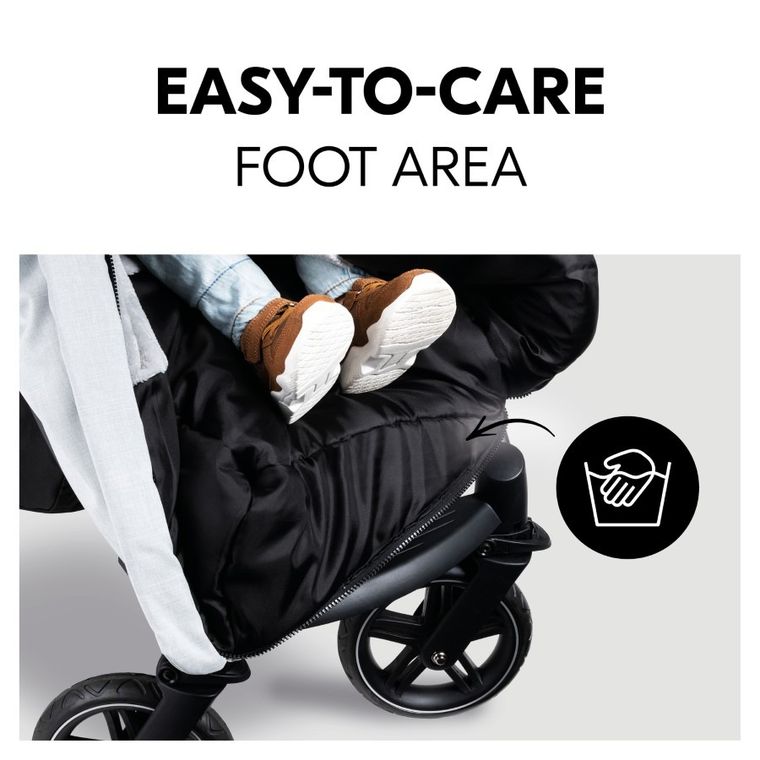 Hauck, śpiworek do wózka, Grey