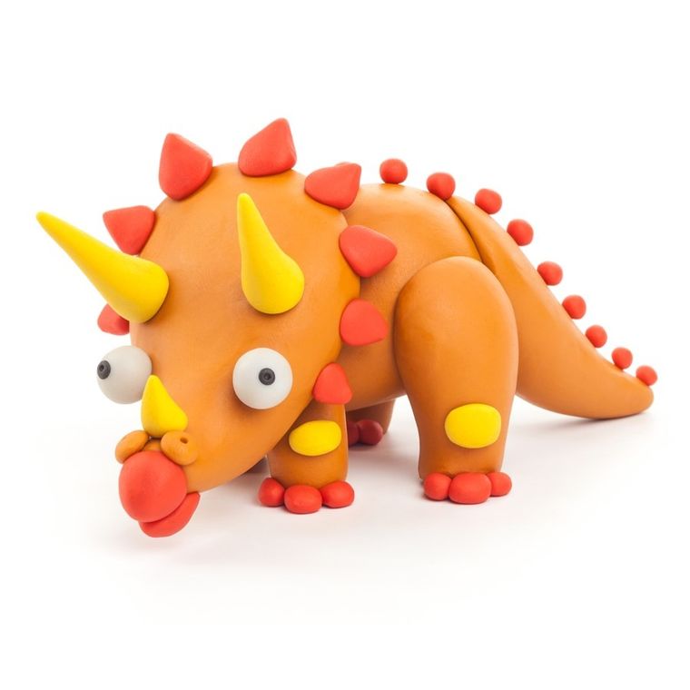 Hey Clay, Dinozaury, masa plastyczna