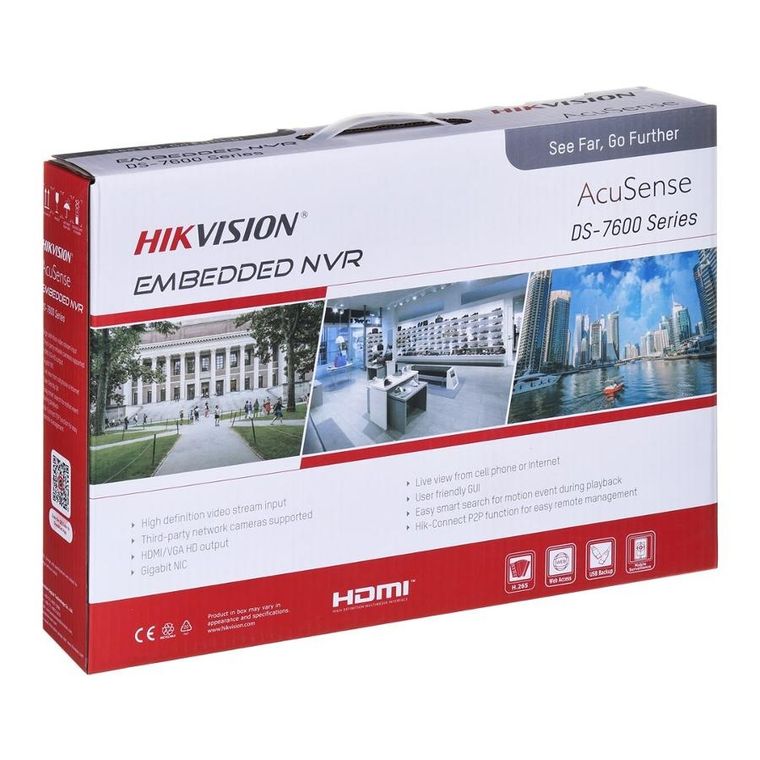 Hikvision, rejestrator IP, DS-7604NXI-K1/4P(D)