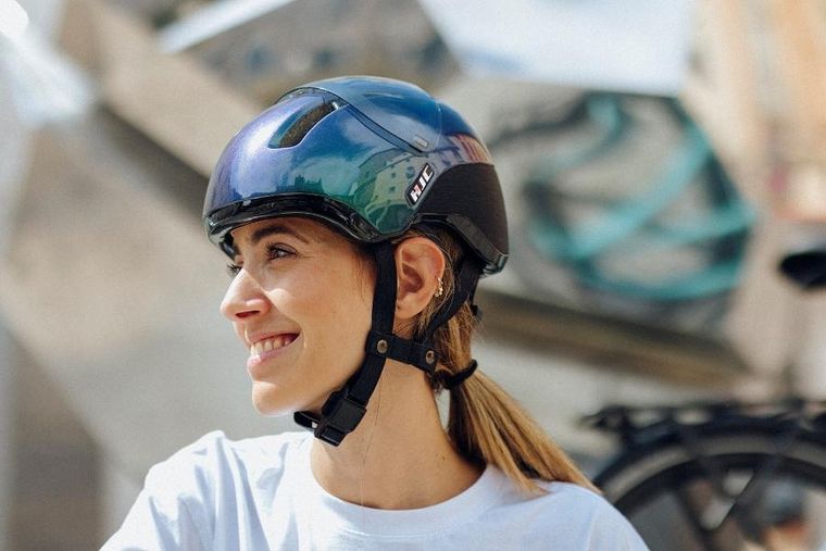 HJC, Calido Plus, kask rowerowy, rozmiar L, kameleon