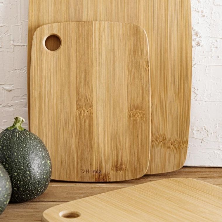 Homla, Bambou, zestaw desek, do krojenia, 3 szt.