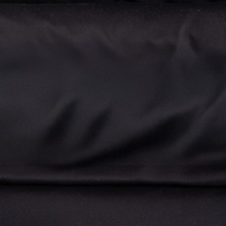 Homla, Bamsa, pościel, gładka z satyny bambusowej czarna, 160-200 cm