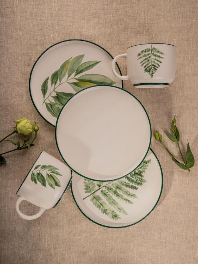 Homla, Blyde, kubek, z liściem paproci, 350 ml