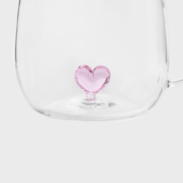 Homla, Corazon, szklanka z uchem, 0,4l, 724596