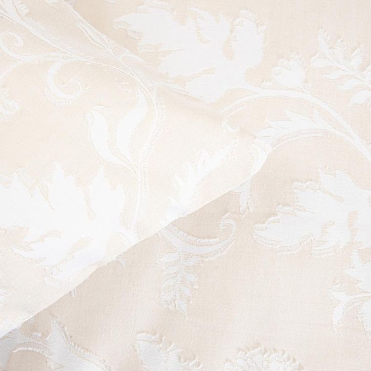 Homla, Jakad, pościel, bawełniana żakardowa beżowa, 160-200 cm