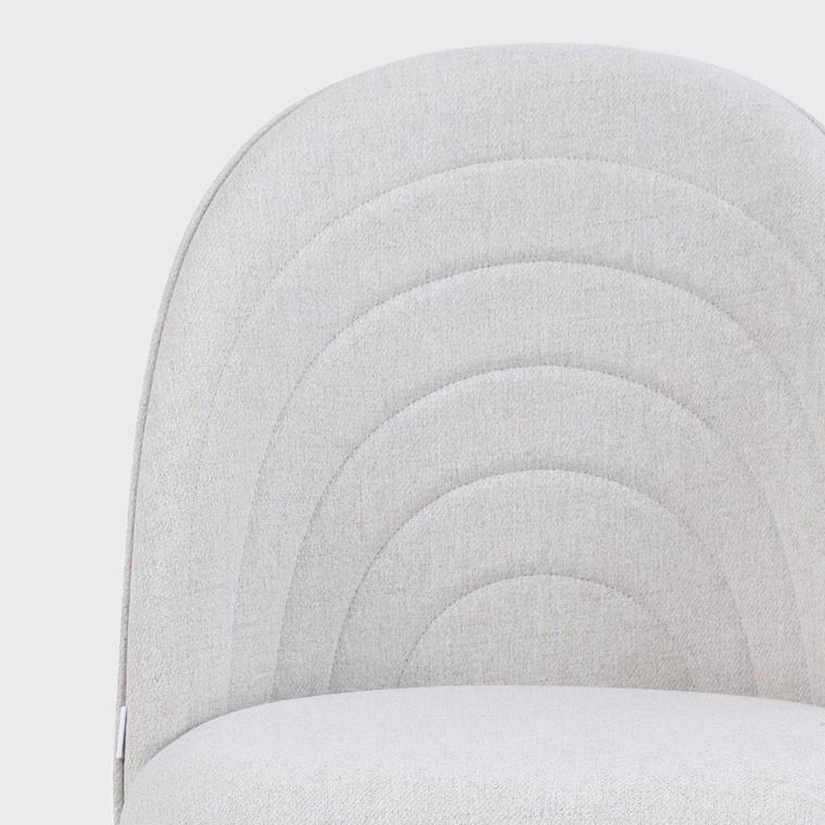 Homla, Ludi, krzesło, beżowe, 50-53-85 cm