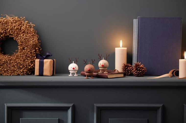 Hoptimist, figurka, Reindeer Bumble S, biały