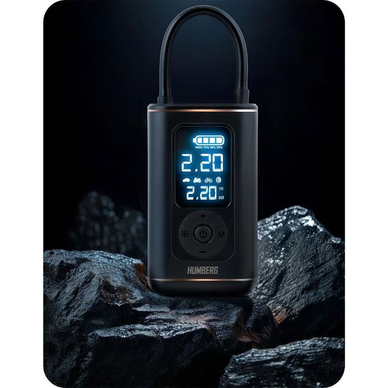 Humberg, kompresor elektryczny, bezprzewodowy