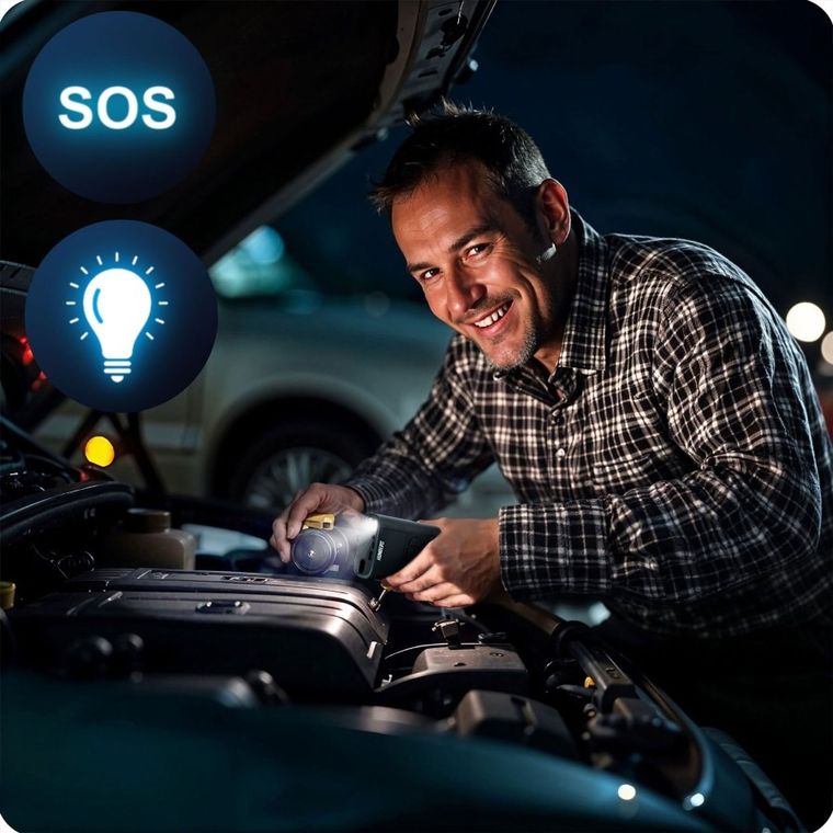 Humberg, kompresor elektryczny, bezprzewodowy