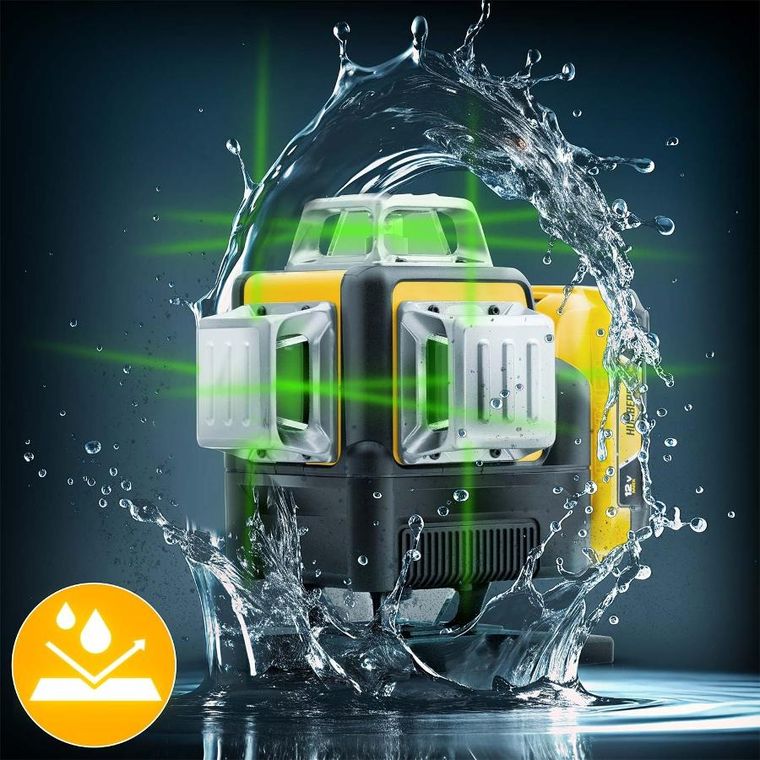 Humberg, laser krzyżowy w walizce, ze statywem, HM-171