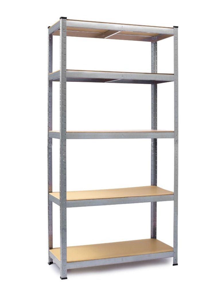 Humberg, regał metalowy, magazynowy, 2w1, 180-100-50 cm, 875 kg