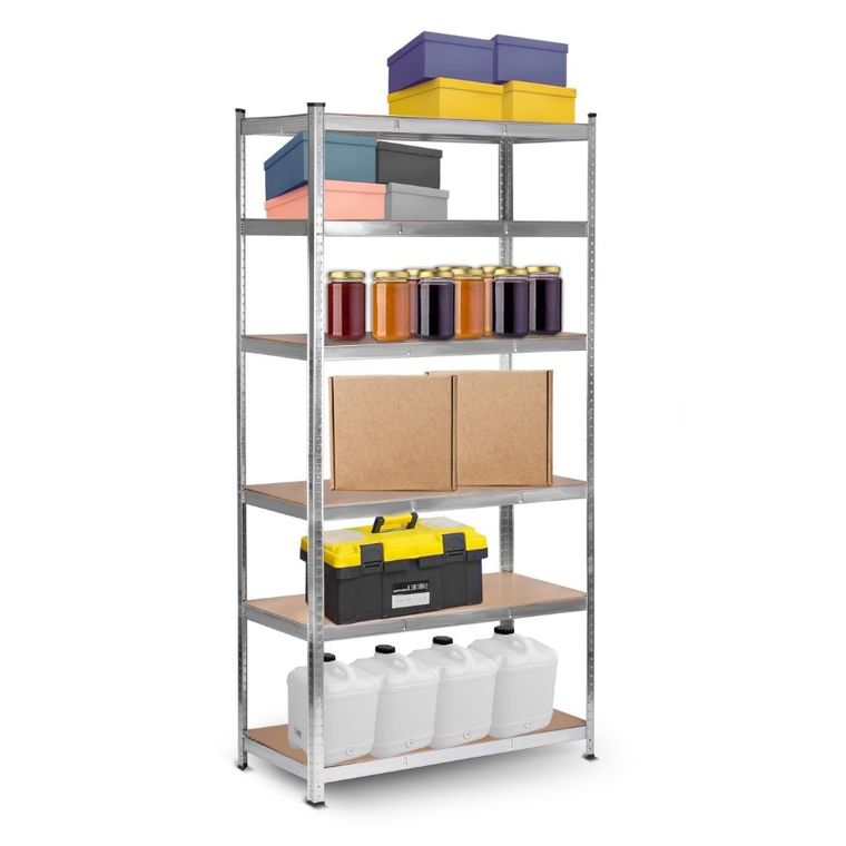 Humberg, regał metalowy, magazynowy, 2w1, 205-120-45 cm, 1000 kg