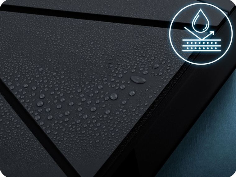 Humberg, skrzynka na listy, antracyt, 37-37-10,5 cm, HM-862