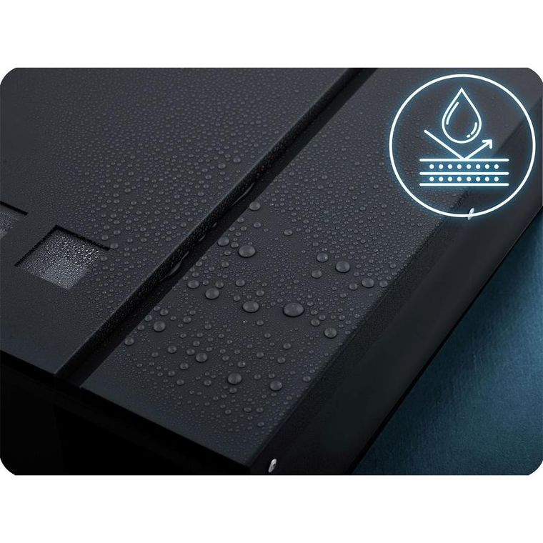 Humberg, skrzynka na listy, antracyt, 37-37-10,5 cm, HM-863