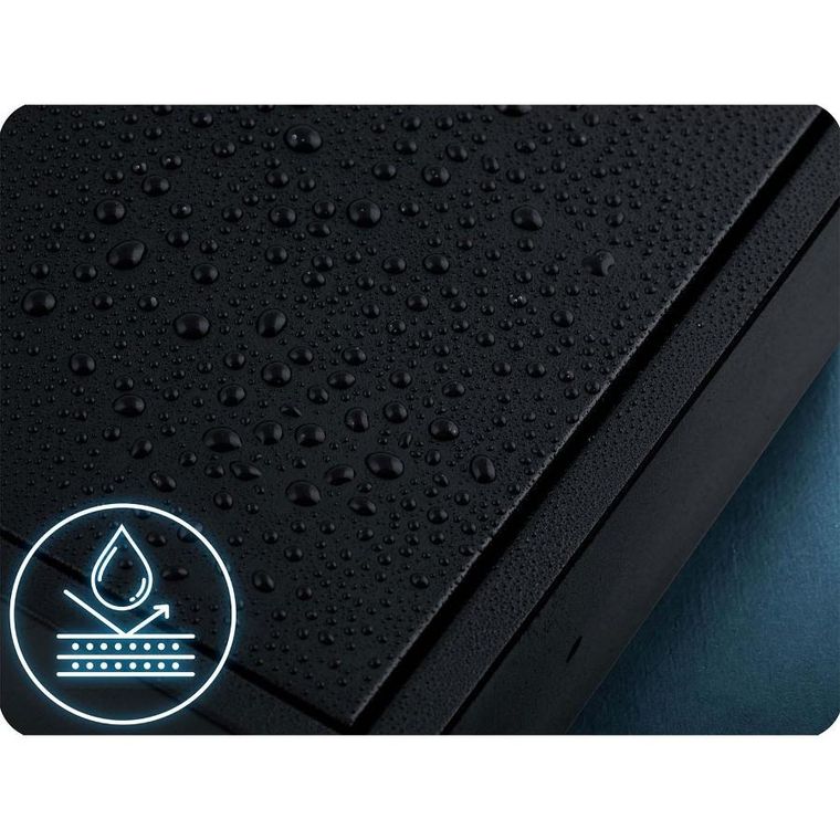 Humberg, skrzynka na listy, czarna, 37,5-30,5-12 cm, HM-860