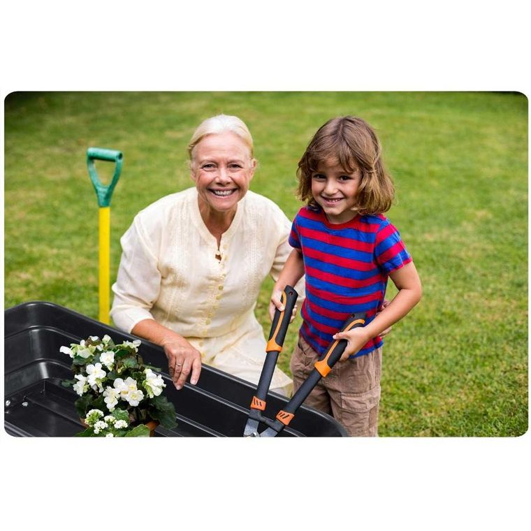 Humberg, wózek ogrodowy wywrotka 75l