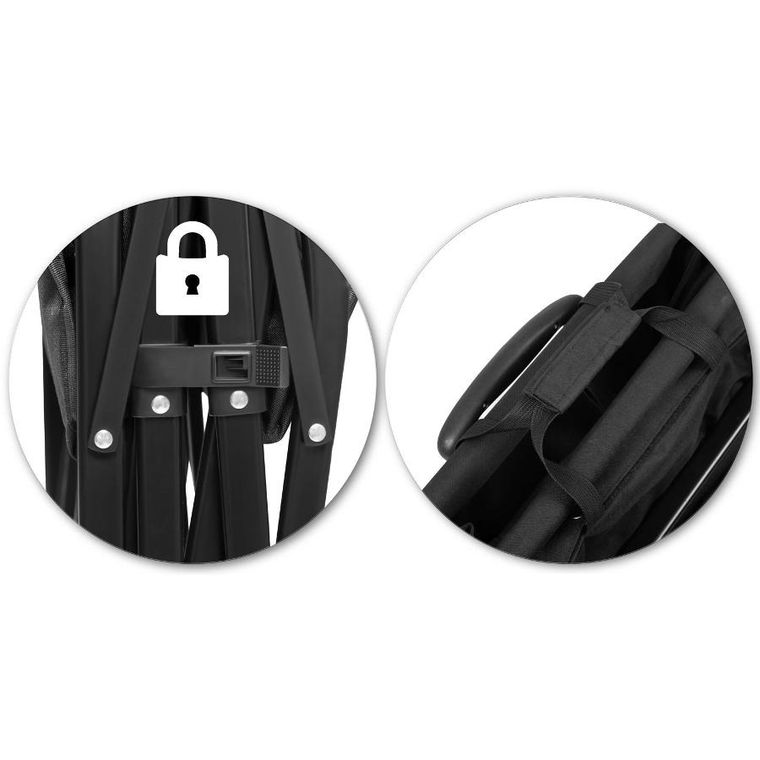 Humberg, wózek transportowy, składany, 100l