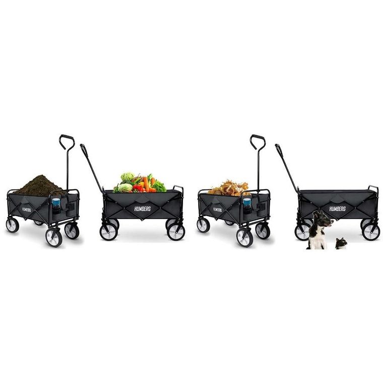 Humberg, wózek transportowy, składany, 80l
