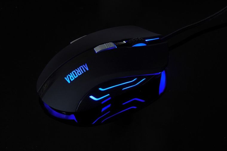 Ibox, mysz, komputerowa, Aurora, A-1 IMOGS9031, optyczna, 2400 DPI, czarna