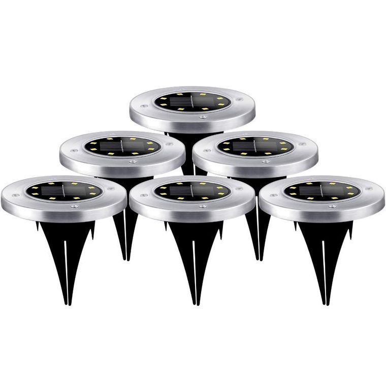 Ilumen, lampka solarna, naziemna, 6 szt.
