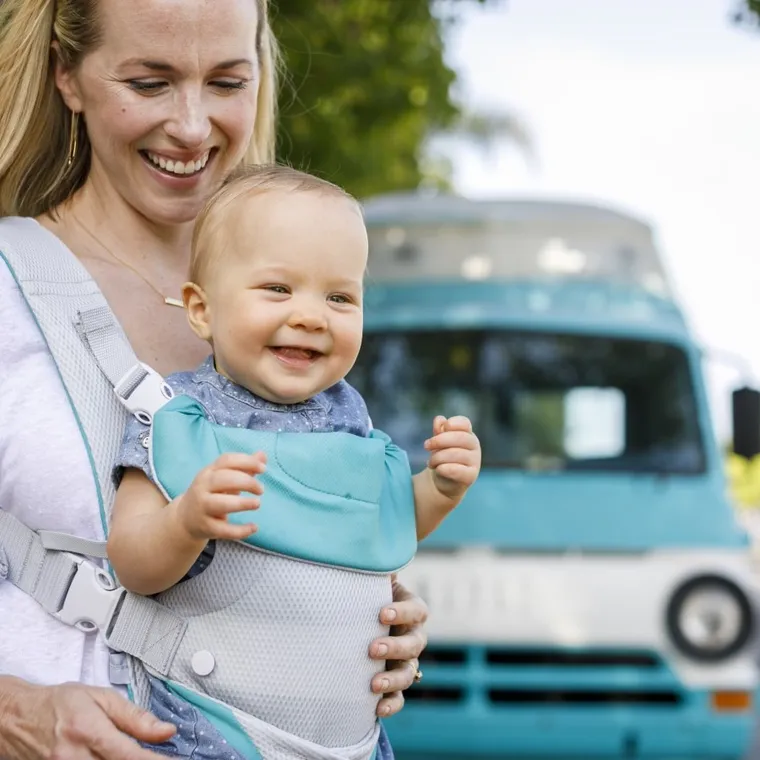 Infantino, nosidełko 4w1, oddychające, szare