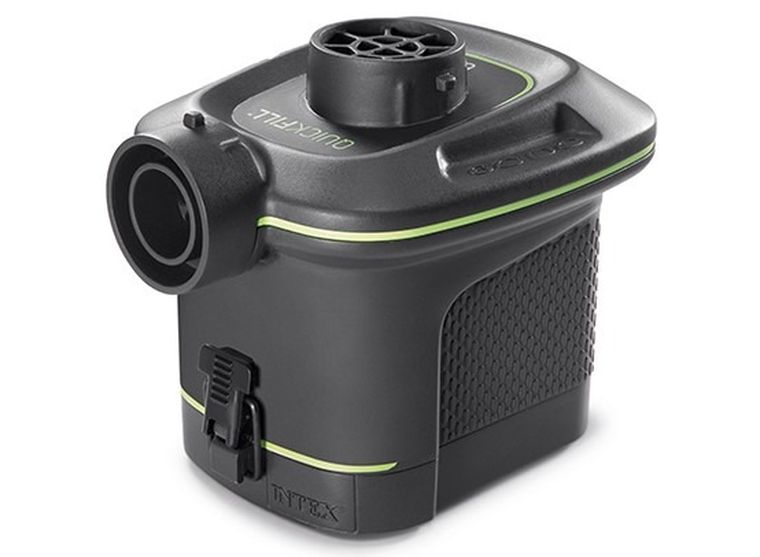 Intex, materac dmuchany z pompką elektryczną