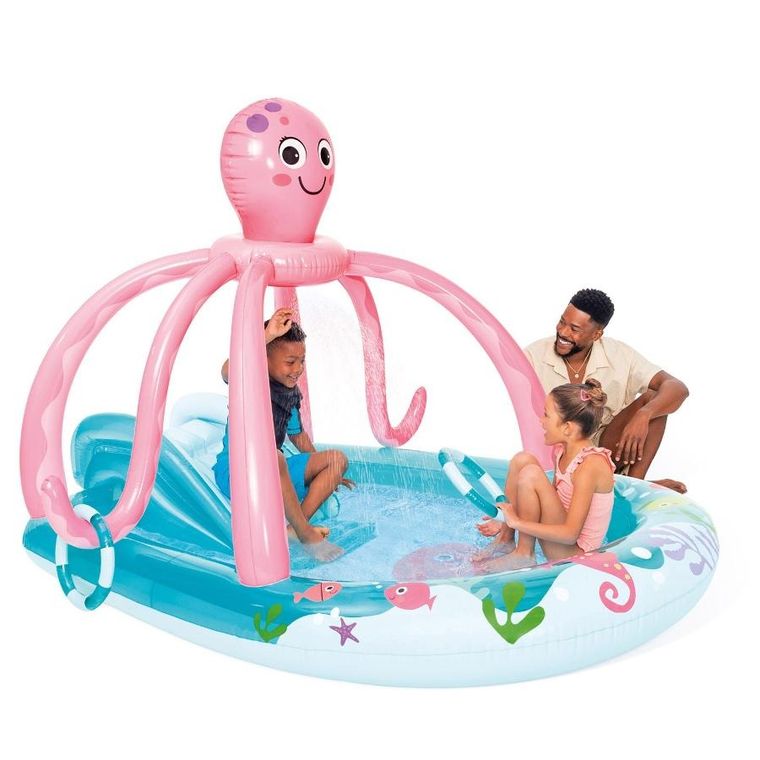 Intex, Plac zabaw dmuchany wesoła ośmiornica, 56138