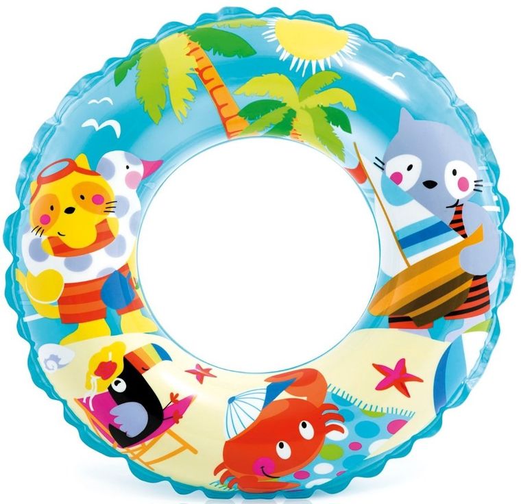 Intex, Rybka, koło do pływania, 61 cm