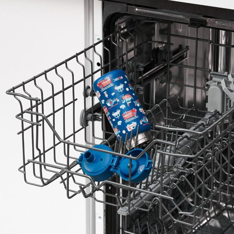 ION8, Pojazdy ratownicze, bidon z ustnikiem ze stali nierdzewnej, morski, 400 ml