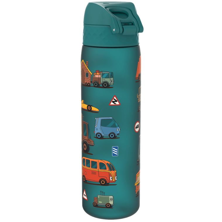 Ion8, Samochody, bidon z ustnikiem, morski, 500 ml