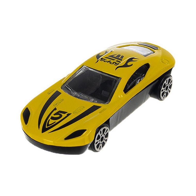 Iso Trade, ciężarówka transporter autek, zestaw z pojazdami, 6 szt.