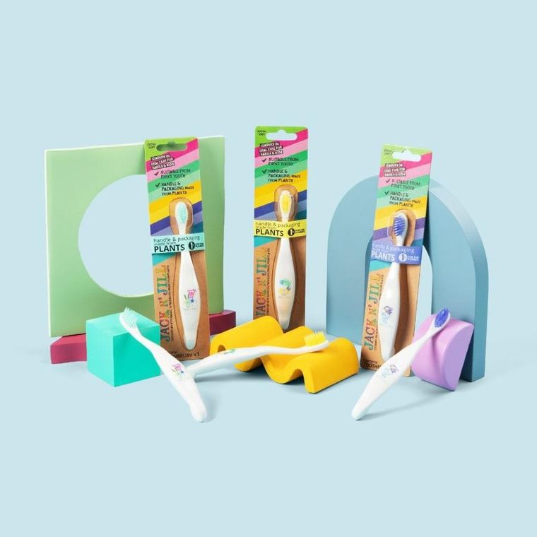 Jack N' Jill, szczoteczka do zębów dla dzieci, 12m+, 1 szt.