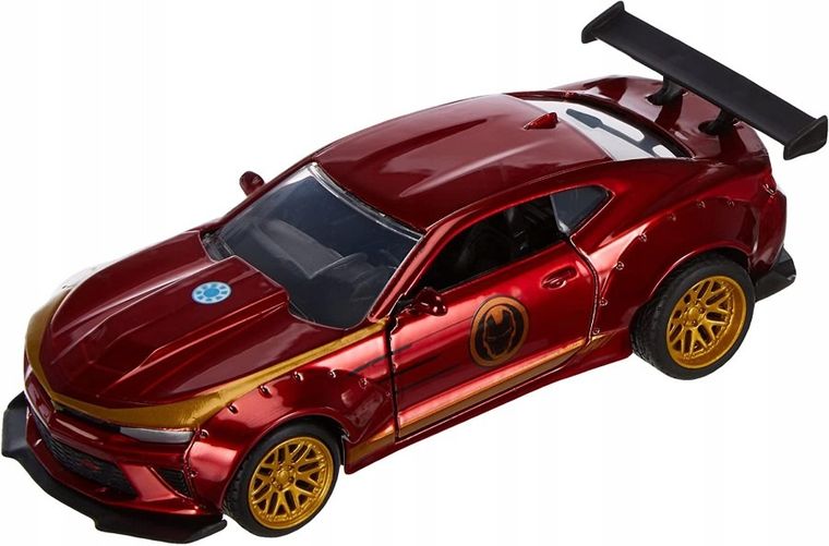 Jada Toys, The Avengers, Iron Man, Chevrolet Camaro, model pojazdu, 1:32
