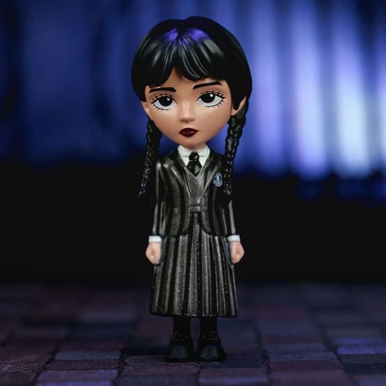 Jada Toys, Wednesday, figurka metalowa, 6,5 cm, 1 szt.