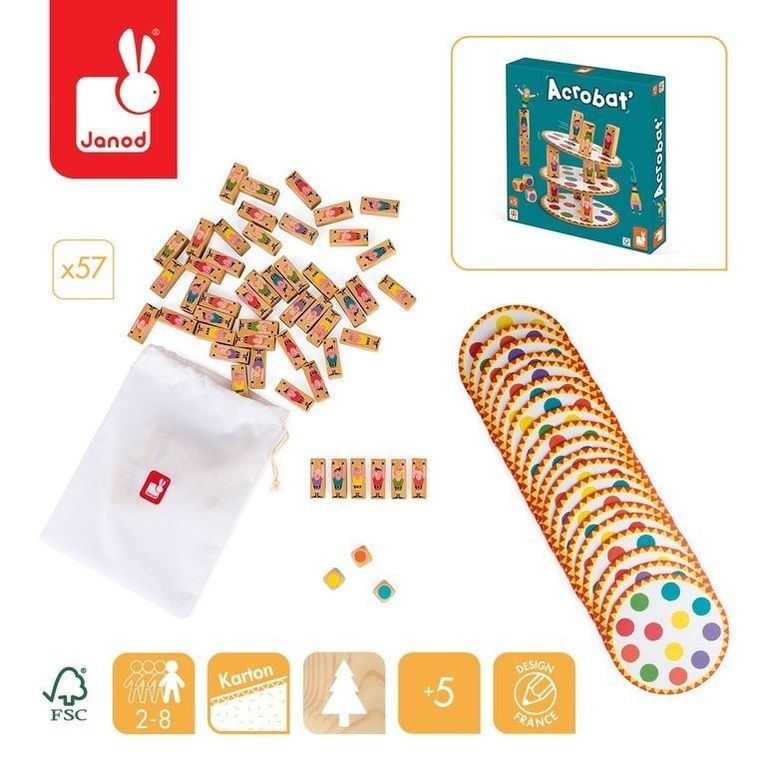 Janod, Akrobaci, gra zręcznościowa