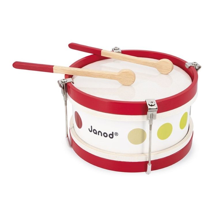 Janod, Confetti, bębenek drewniany