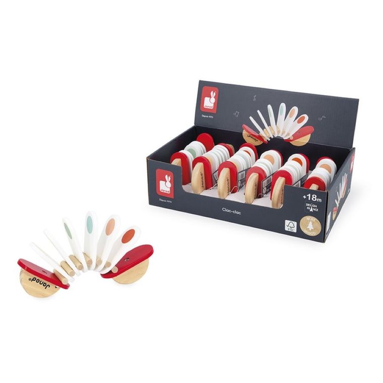 Janod, Confetti, kołatka, drewniana