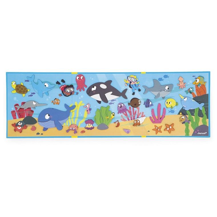 Janod, Magneti'stories, Podwodny świat, magnetyczna układanka