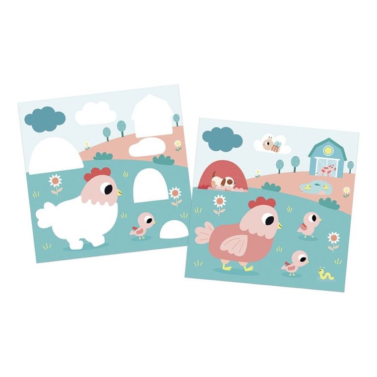 Janod, My arts & crafts, zestaw kreatywny, kolorowanka wodna