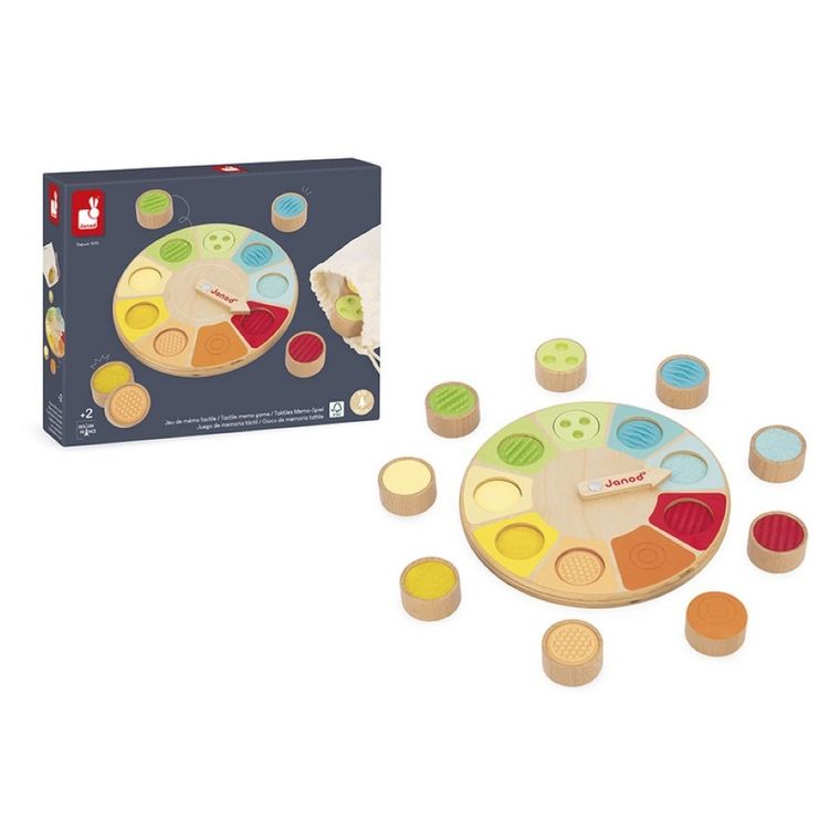 Janod, Sensoriel, gra memory, sensoryczne koło