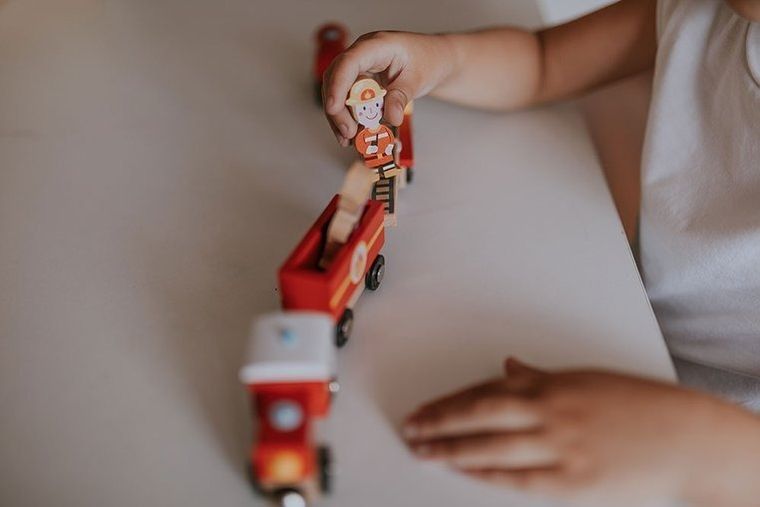 Janod, Story, Straż pożarna, pociąg drewniany