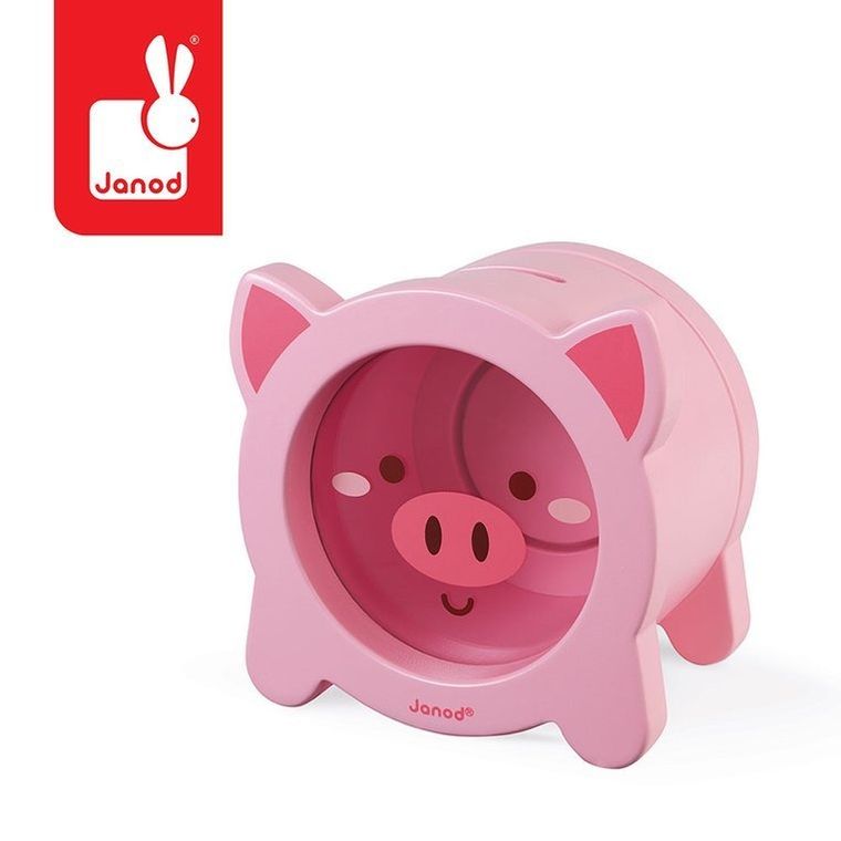 Janod, Świnka, drewniana skarbonka