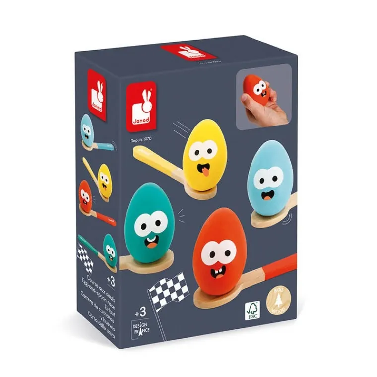 Janod, Wyścig z jajkiem i łyżką, gra zręcznościowa