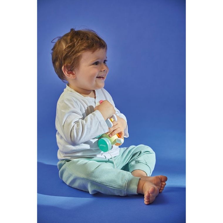 Janod, Zigolos, piesek drewniany do ciągnięcia