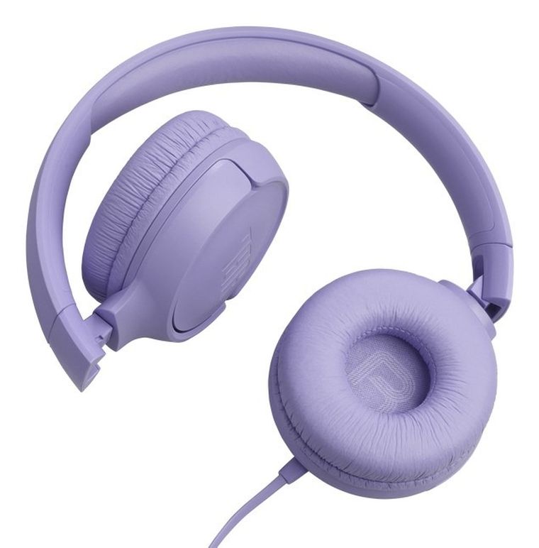 JBL, Tune520C, słuchawki nauszne, USB-C, purple